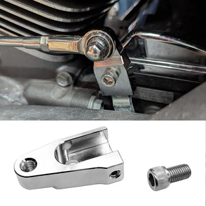 Aide au point mort chromée pour Harley Twin Cam - vue 1