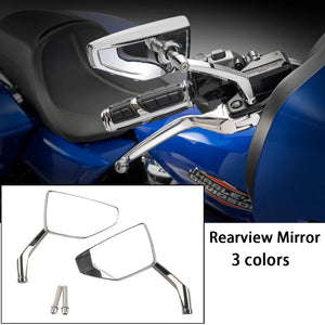 Paire de Rétroviseurs Convexes Chicane Aluminium - Harley-Davidson Electra Glide, Street Glide, Road Glide ST CVO 2023-2025 – photo 1/9