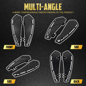Marchepieds pilote (floorboards) avant - Harley Touring Road Street Electra Glide, Softail FL, FLD – photo 2/8