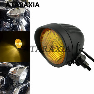 Phare rétro 4,5 pouces pour Harley bobber chopper - vue 7