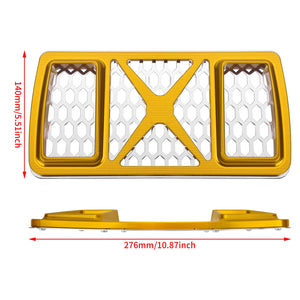 Grille de protection de radiateur dorée en aluminium pour Harley-Davidson Touring - vue 6