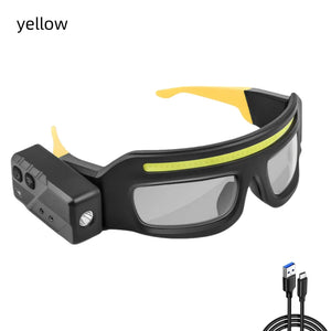 Lunettes-lampe multifonction avec charge Type-C, éclairage tactile compact – photo 8/8