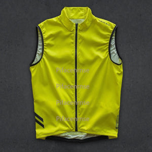 Gilet de cyclisme homme sans manches noir - vue de face - vue 13