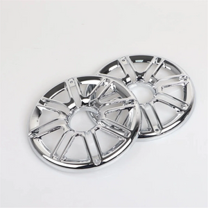 Anneaux de finition chromés pour haut-parleurs arrière ronds Harley-Davidson Electra Glide, Tri Glide et Ultra Limited - vue 4