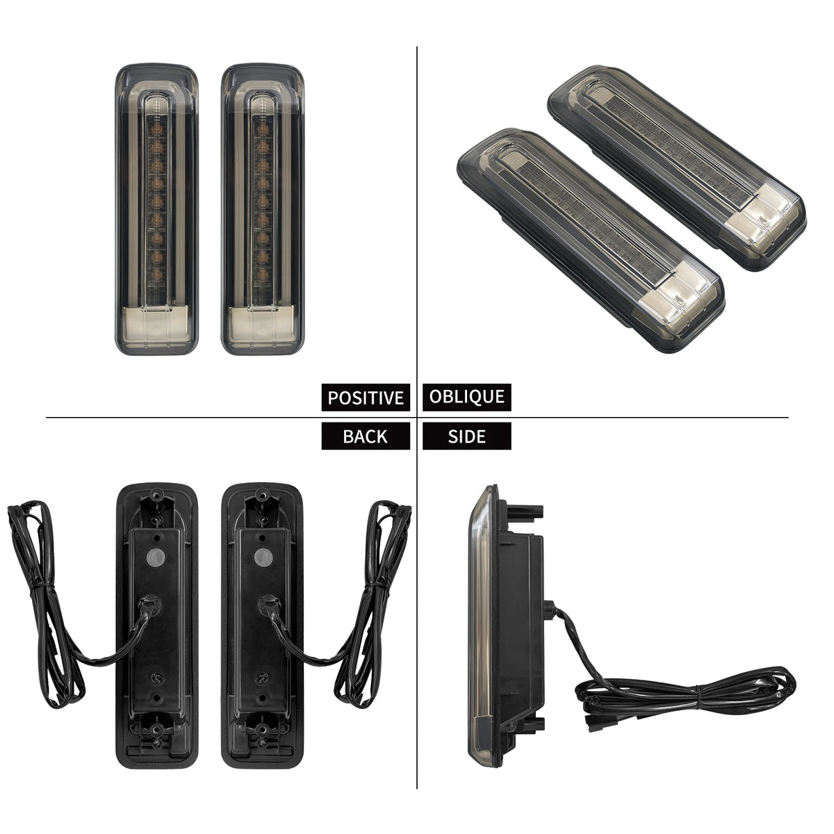 Feux LED de Remplissage Garde-Boue/Sacoches avec Clignotant et Stop - Harley-Davidson Road Glide Ultra FLHTCU 2014 et plus récent – photo 3/6