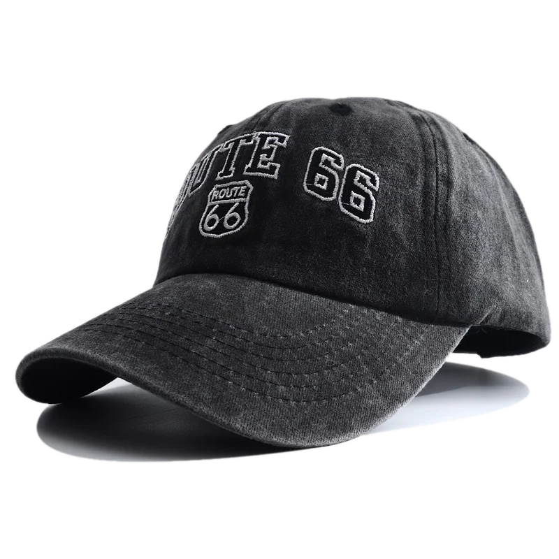 Casquette snapback brodée Route 66 - vue - vue 11
