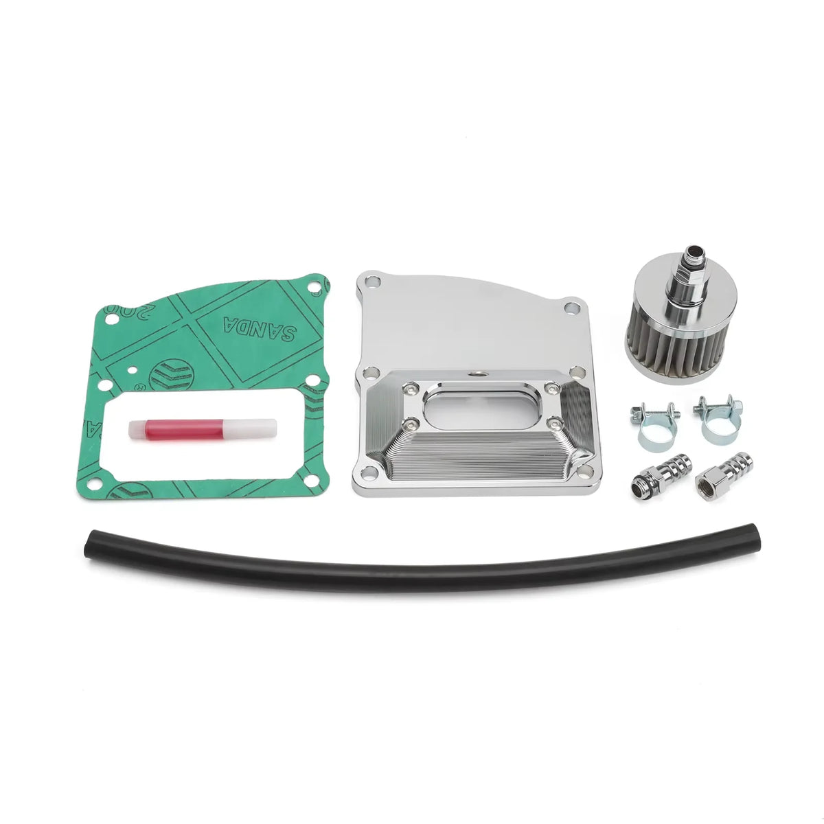 Couvercle de boîte avec filtre reniflard pour Harley Touring et Softail M8 - vue 1