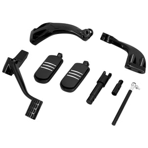 Kit de commandes centrales (Mid Control) repose-pieds, levier de frein et sélecteur - Harley-Davidson Sportster XL 2014-2022 – photo 2/6