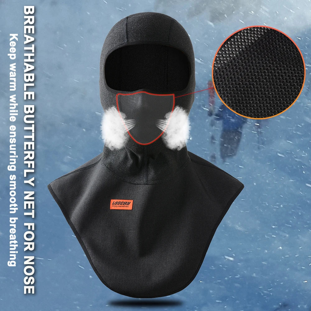 Cagoule polaire chaude pour casque moto - vue 2