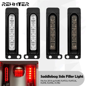 Feux LED de remplissage sacoche et garde-boue, veilleuse, stop et clignotant, Harley Touring Ultra Limited 2014-2022 - vue 1