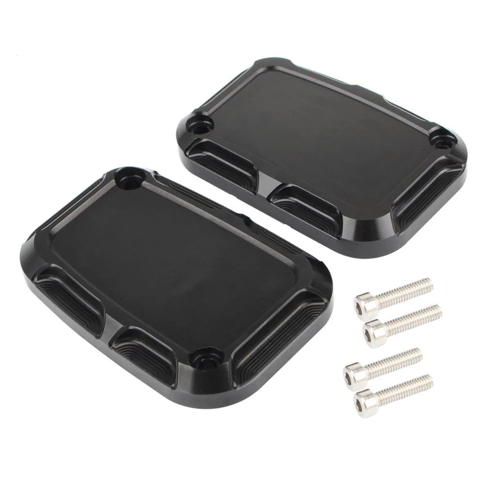 Cache de maître-cylindre aluminium pour Harley Touring - vue 9
