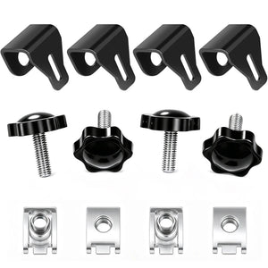 Boulons de verrouillage antivol pour sacoches Harley Touring 1988+ - vue 1
