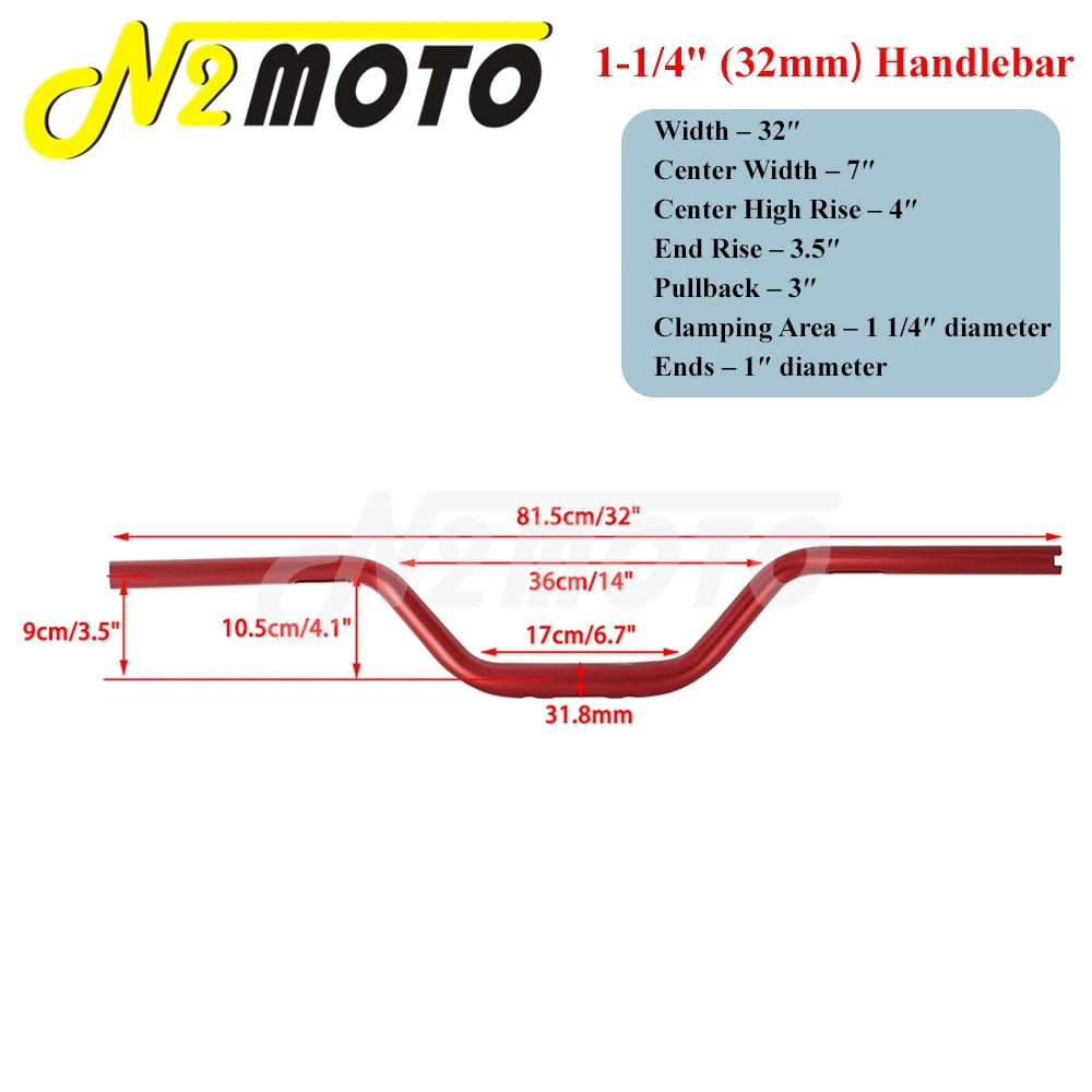 Guidon moto noir style club pour Harley-Davidson - vue 10