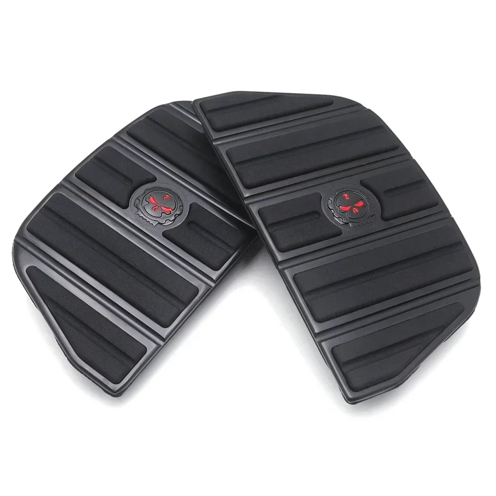 Kit d'inserts de repose-pieds passager motif tête de mort - Harley Touring/Softail Fat Boy – photo 6/7