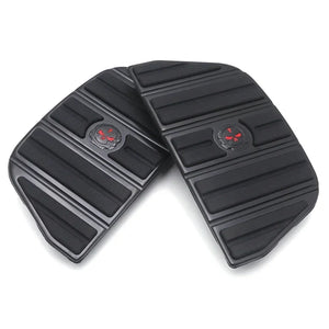 Kit d'inserts de repose-pieds passager motif tête de mort - Harley Touring/Softail Fat Boy – photo 6/7