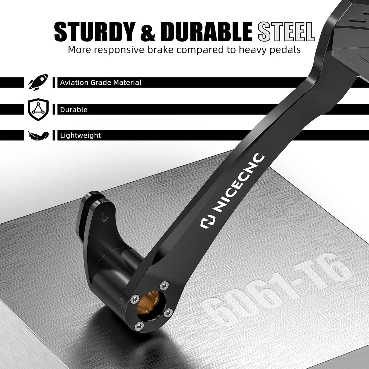Kit d'Extension de Béquille Latérale Chromée - Harley-Davidson Dyna Fat Bob, Low Rider 1993-2017 – photo 4/8