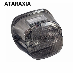 Feu arrière LED vintage rond noir style bobtail pour Harley-Davidson - vue 28