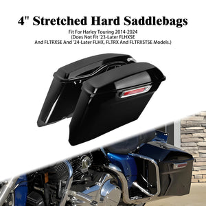 Sacoches Rigides Étirées 4 pouces avec Clés - Harley-Davidson Touring 2014-2024 – photo 8/8