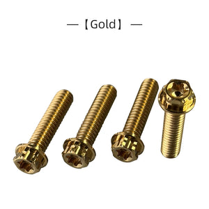 Boulons de Collier de Levier d'Embrayage Titane pour Harley Touring, Softail, Dyna – photo 11/12