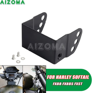 Guidon / accessoire de guidon pour Harley-Davidson Softail Street Bob FXBB FXBBS Standard FXST Low Rider Heritage Classic – photo 1/6