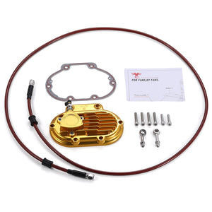 Couvercle latéral de boîte pour embrayage hydraulique Harley Touring - vue 7