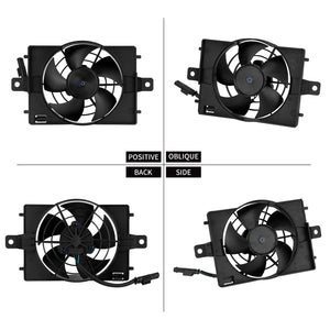 Ventilateur de radiateur noir pour moto BMW R1200 RT - vue 3