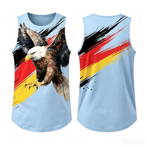 Débardeur imprimé aigle 3D - vue 2