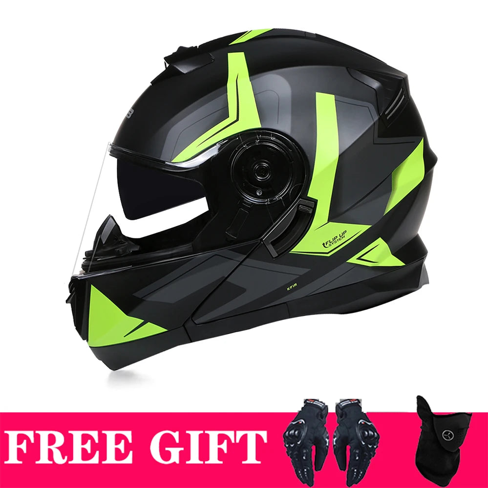 Casque moto modulable style adventure noir - vue 15