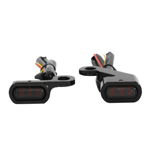 Mini clignotants avant LED pour Harley Touring Softail - vue 2