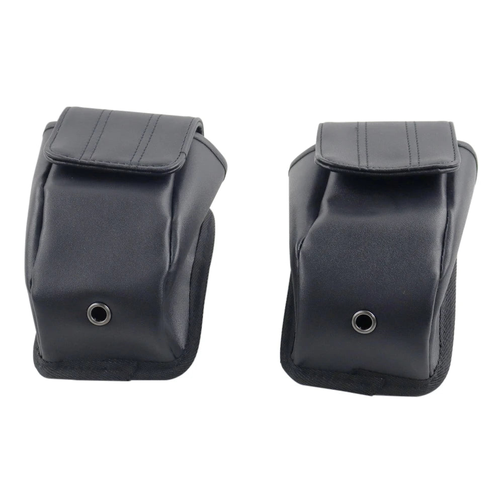 Pochette de rangement externe universelle pour moto, fixation adhésive (compatible Harley, Honda Gold Wing) - vue 7