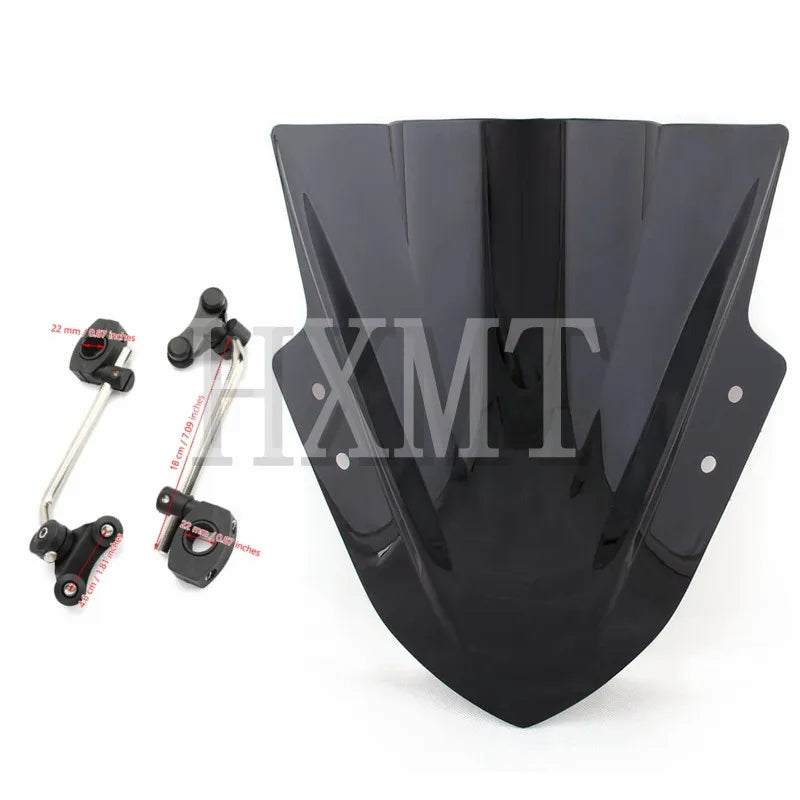 Pare-brise flyscreen fumé pour Harley V-Rod Muscle - vue 8
