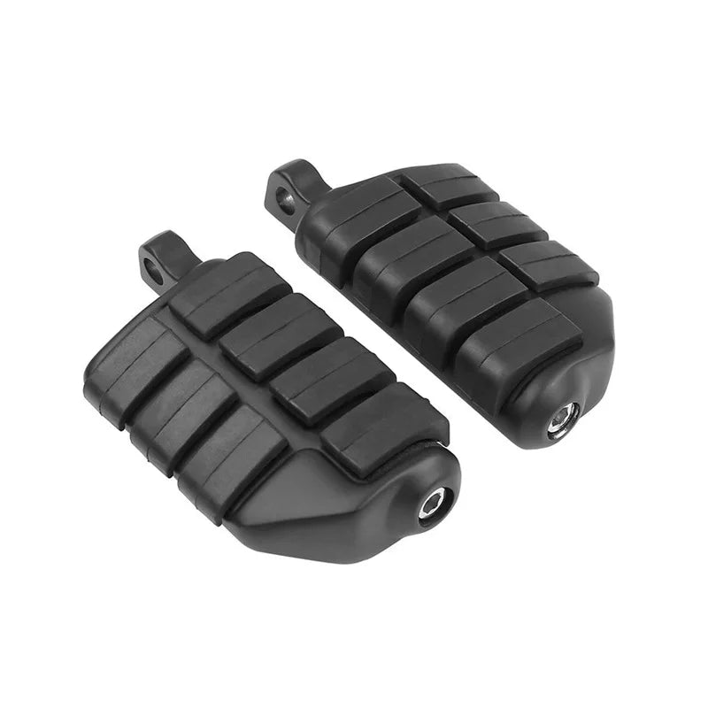 Repose-pieds en aluminium et caoutchouc pour Harley-Davidson Touring, Softail, Dyna & Sportster – photo 8/8