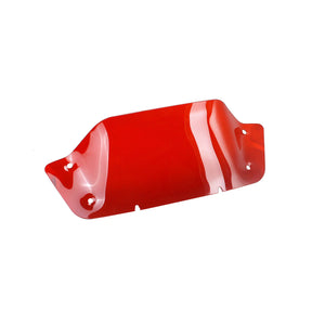 Pare-brise rouge wind splitter pour Harley CVO Street Glide - vue 2