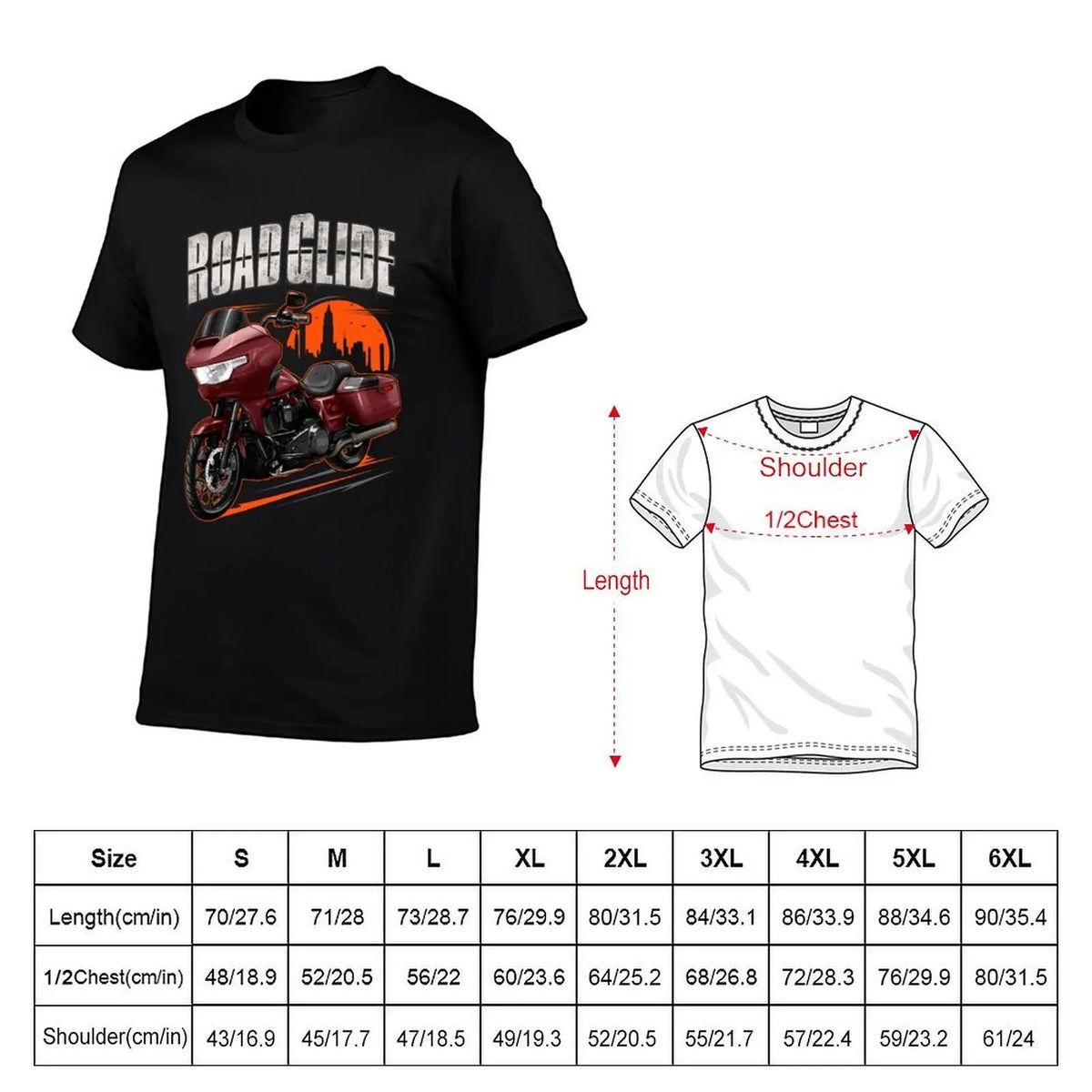 T-shirt moto homme coton - vue 5