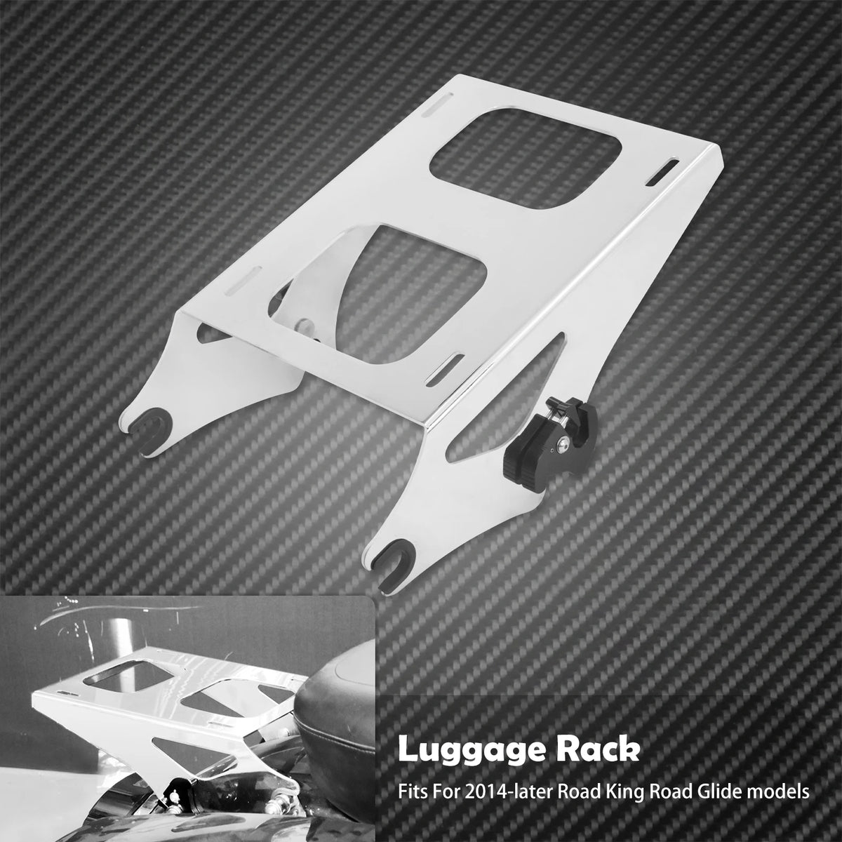 Kit de Fixation 4 Points (Docking Hardware) pour Porte-Bagages - Harley-Davidson Touring 2014-2025 – photo 8/10