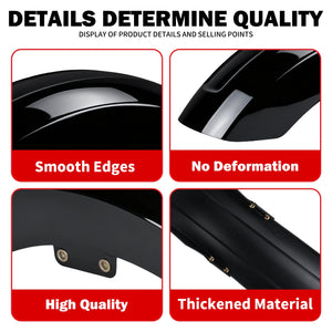 Garde-boue avant hugger noir brillant pour Indian Scout Sixty - vue 6