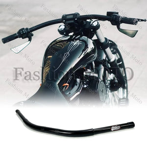 Guidon drag bar 1-1/4 pouce pour Harley Breakout et Fat Boy - vue 1