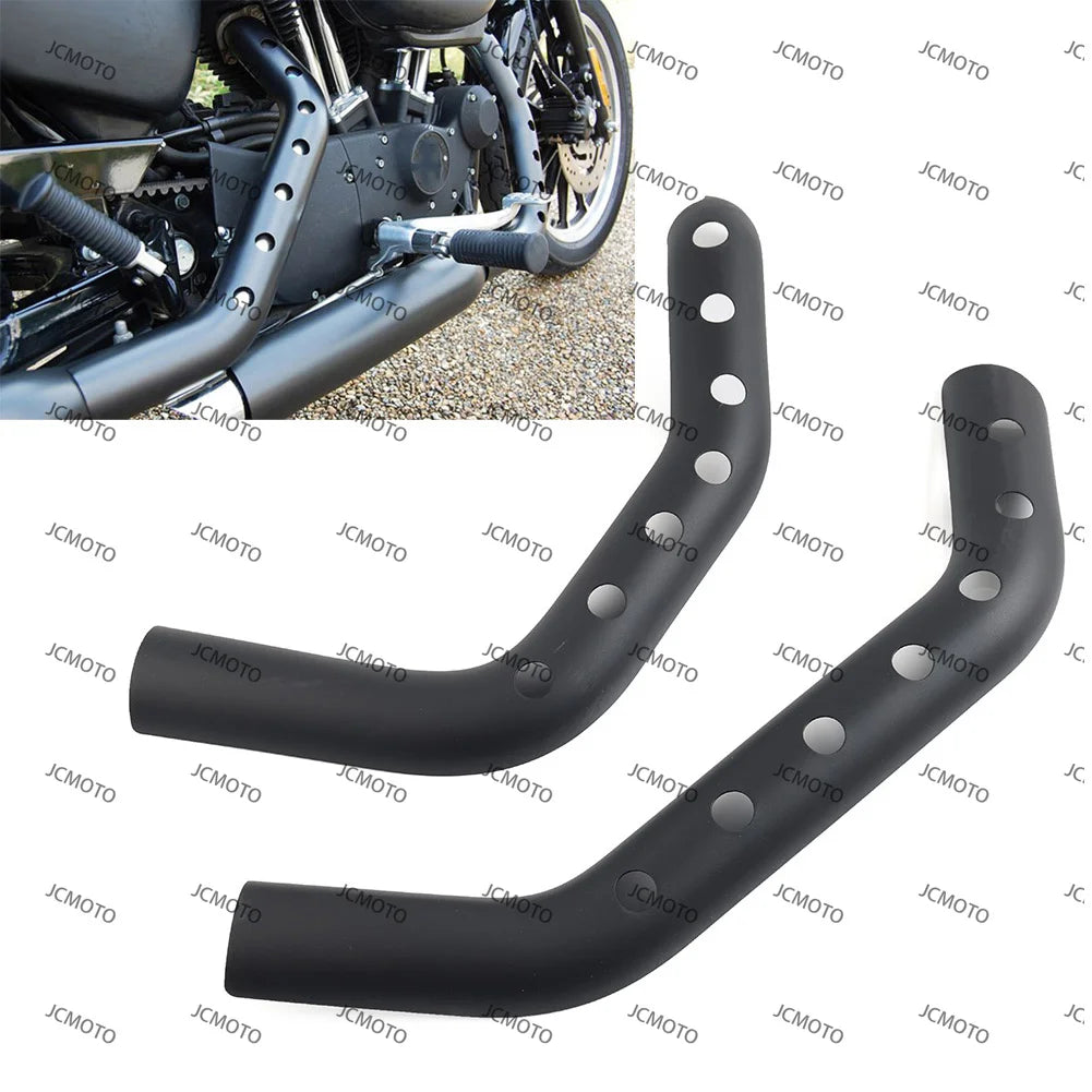 Caches de protection thermique d'échappement (la paire) - Harley-Davidson Sportster XL 883/1200 2014-2015 – photo 1/6