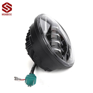 Phare LED 5,75 pouces pour Harley Sportster Dyna Softail - vue 2