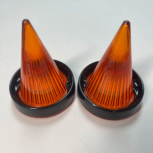 Cabochons pointe de clignotants pour Harley Touring - vue 6