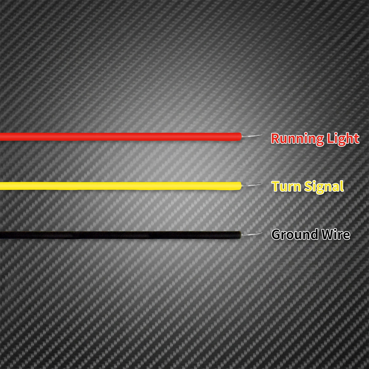 Feu de Garde-boue Arrière LED (Fender Tip) Fumé/Ambre/Rouge - Harley-Davidson Touring Road King, Softail 1980-2013 – photo 5/9