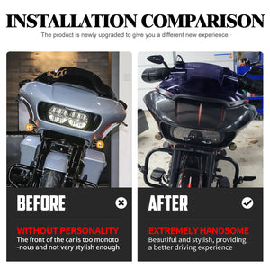Pare-Brise 13" (Windshield Deflector) - Harley-Davidson Touring Road Glide 2015-2024 – photo 2/9