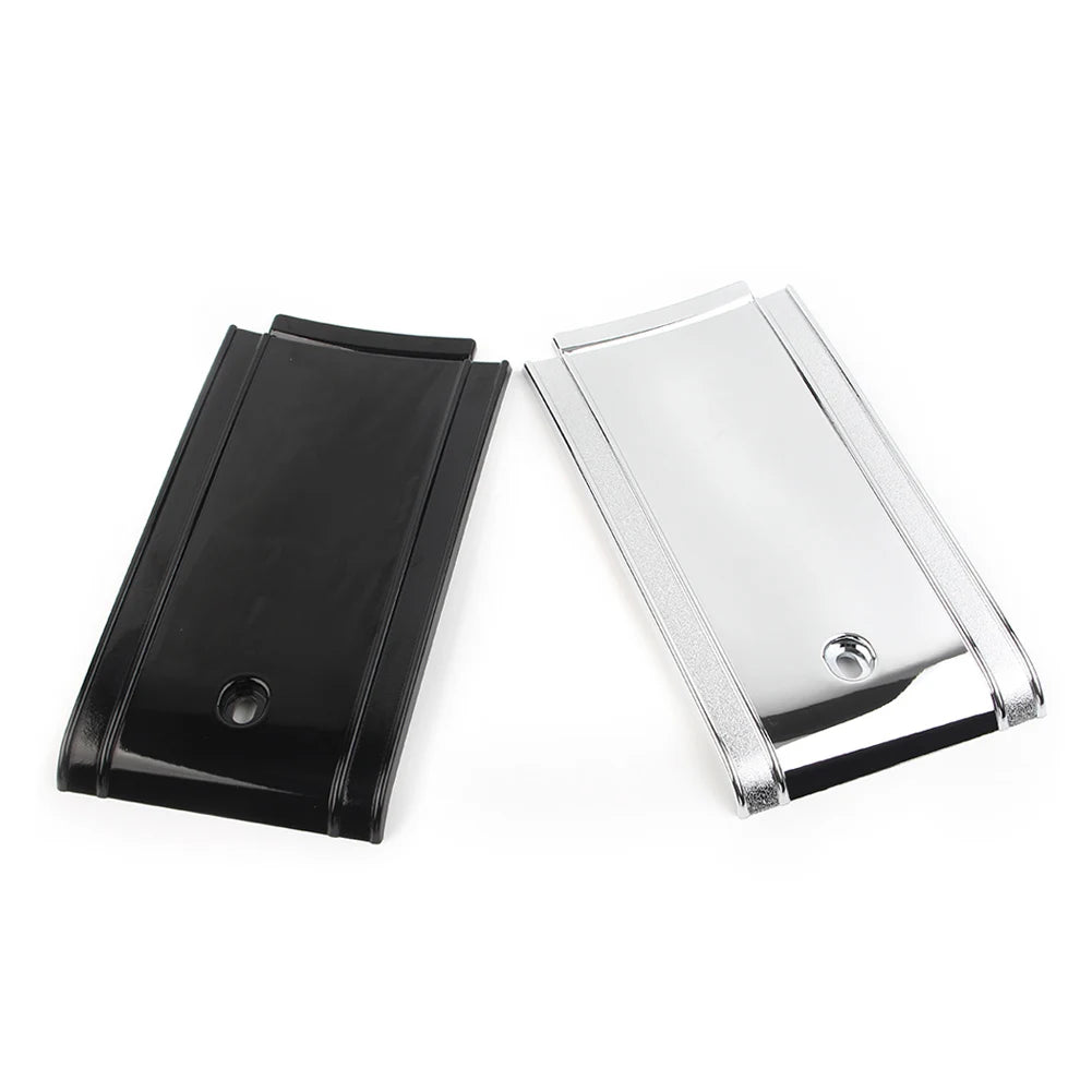 Cache de tableau de bord inférieur chromé pour Harley Softail - vue 3