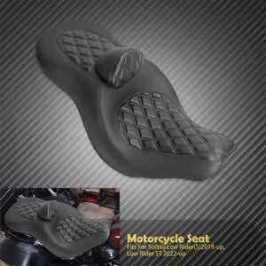 Selle Two-Up avec Dossier Conducteur/Passager - Harley-Davidson Softail Low Rider S, Sport Glide 2018-2024 – photo 8/8
