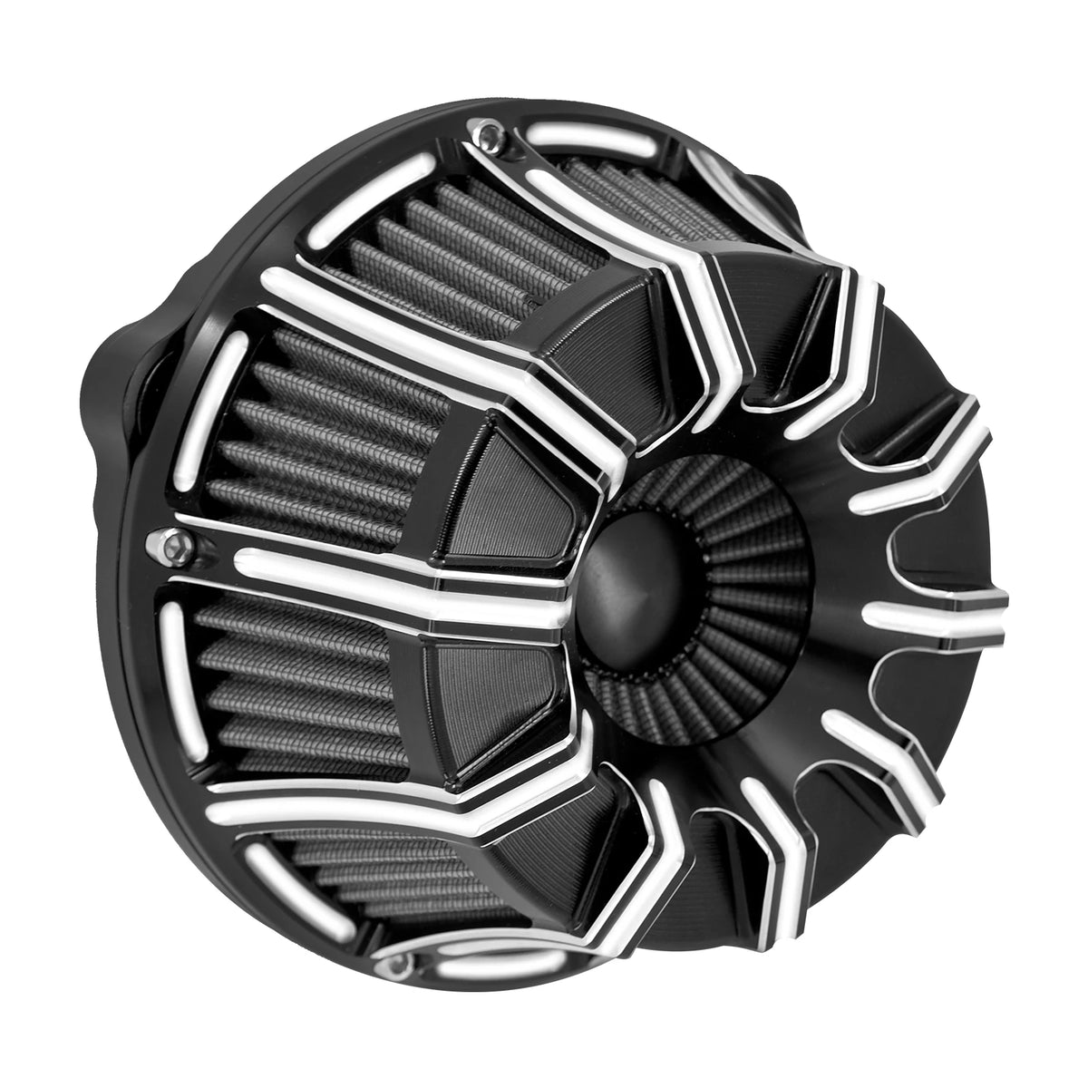 Filtre à Air CNC Admission Grand Débit - Harley-Davidson Sportster, Dyna, Softail, Touring (Multi-Modèles selon Année) – photo 2/31