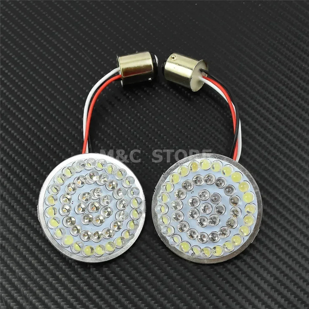 Inserts LED 1157 de clignotant pour Harley Touring Softail Dyna - vue 2