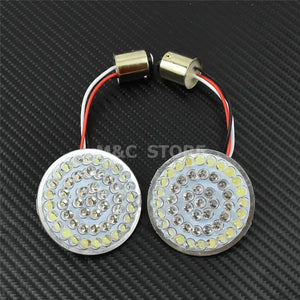 Inserts LED 1157 de clignotant pour Harley Touring Softail Dyna - vue 2