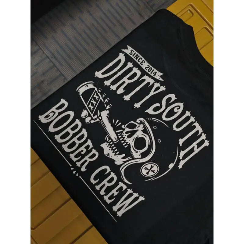T-shirt Homme Moto Vintage Coton - vue 1