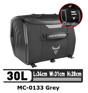 Sac de selle gris Motocentric pour moto - vue 7