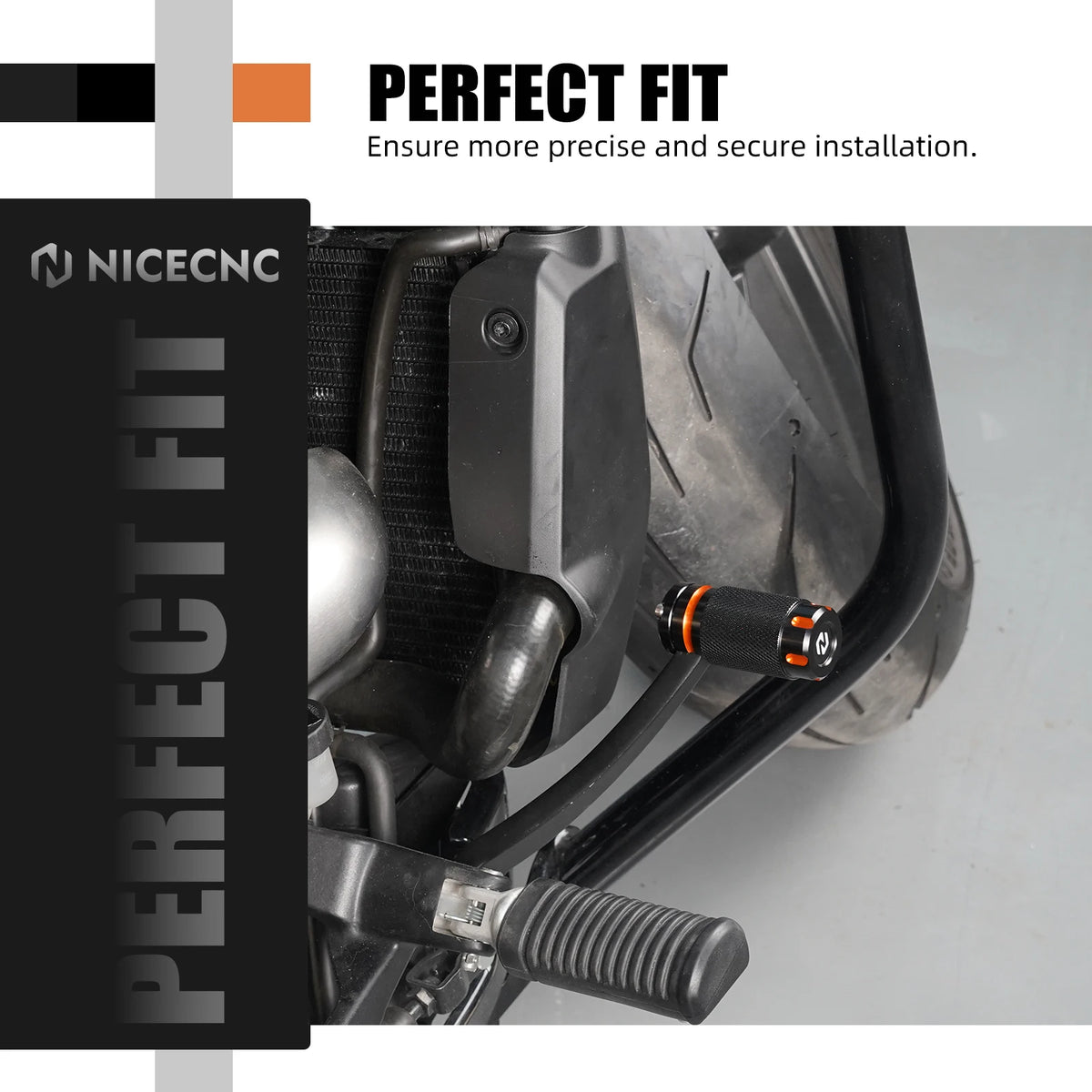 Extension de Pédale de Frein Arrière CNC pour Harley Sportster S RH1250S 2021-2024 – photo 6/8